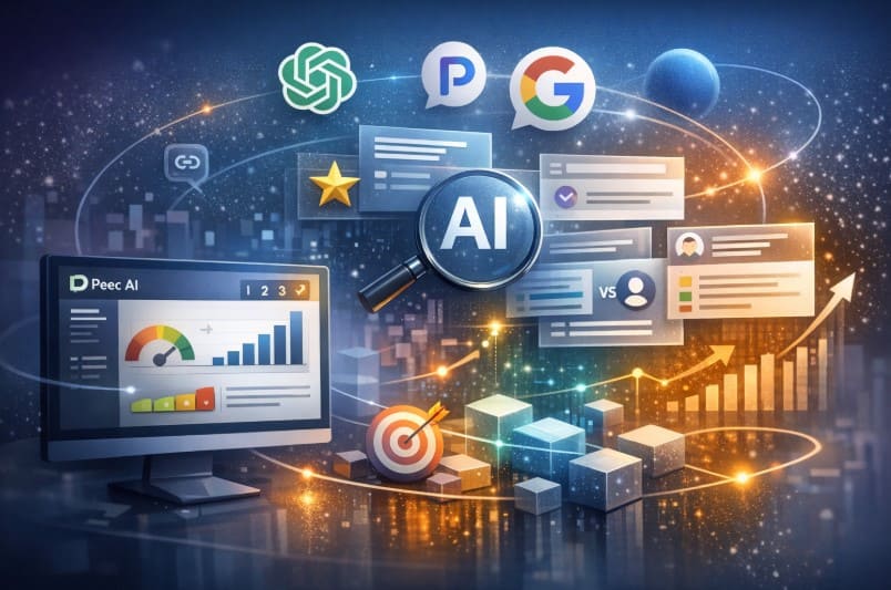 KI Sichtbarkeit mit Peec AI